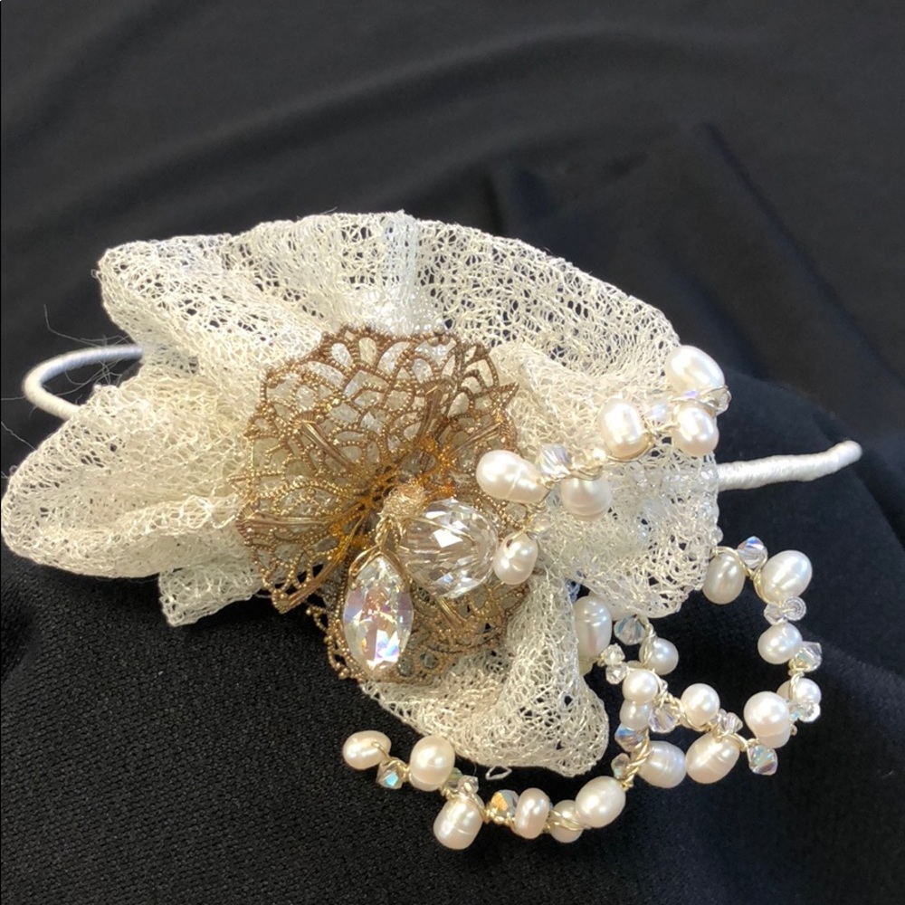 ⚜️Vintage beaded headband ⚜️
